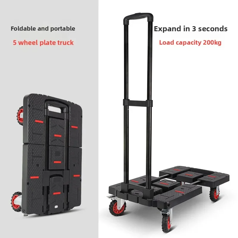 Outdoor Furniture Shop - Carrito de Compras Plegable con Ruedas