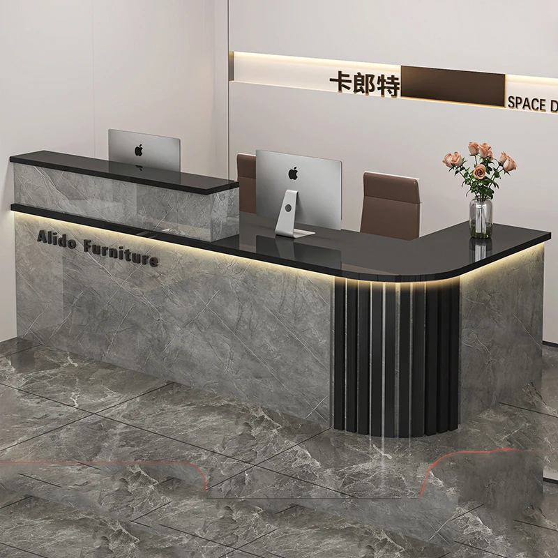 Outdoor Furniture Shop - Mostrador de Bar Glamour Simple, escritorio