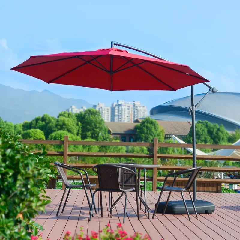 Outdoor Furniture For Sale - Sombrilla de Jardín Metálica Moderna para
