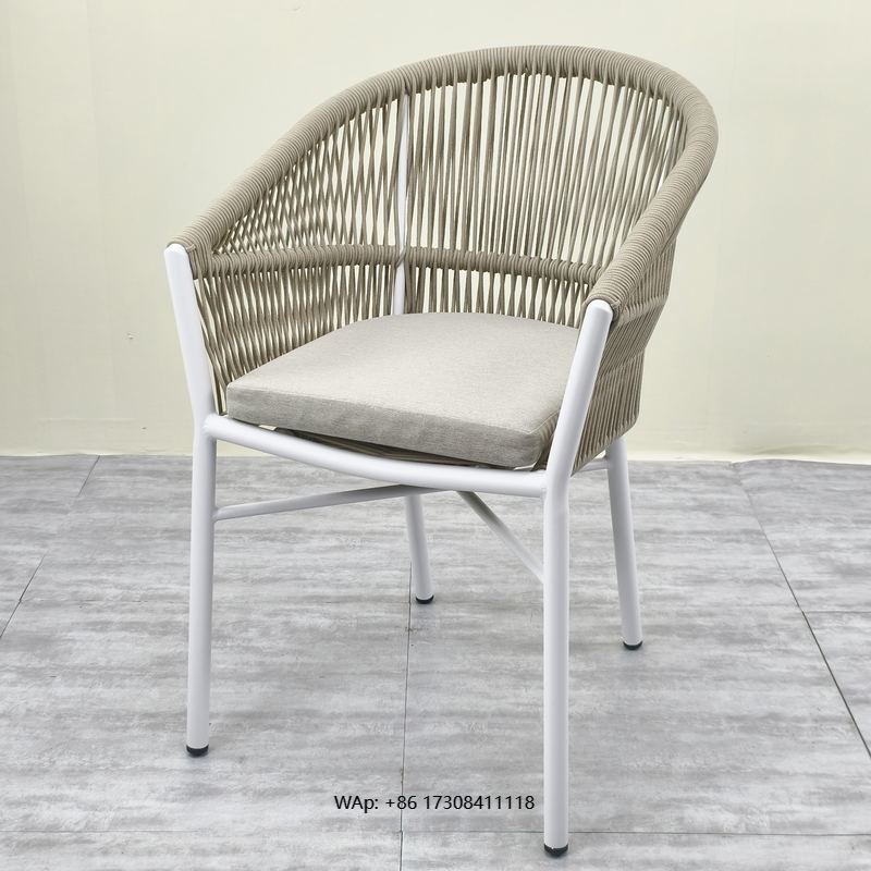 Outdoor Furniture Shop - Sillón Apilable Tradicional de Aluminio para