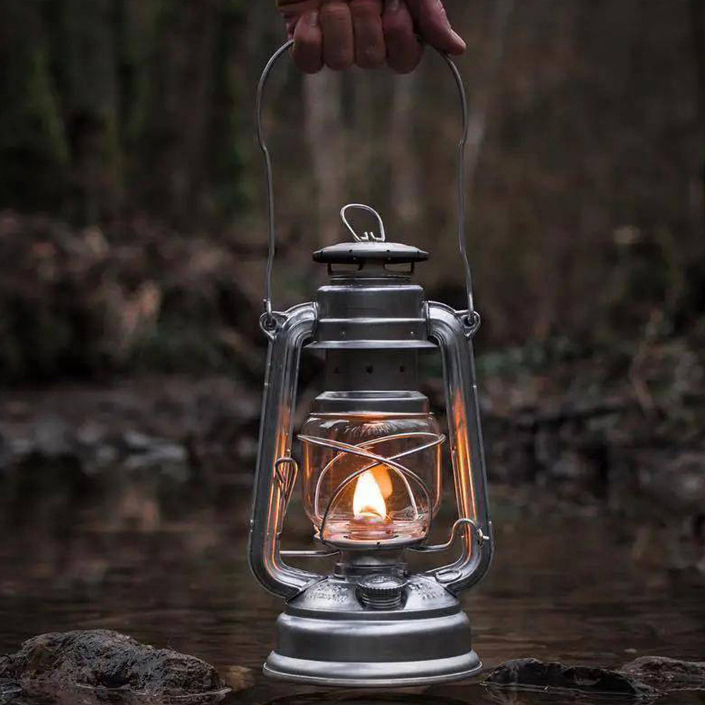 Outdoor Furniture Vintage - Lámpara de queroseno para acampar, iluminación