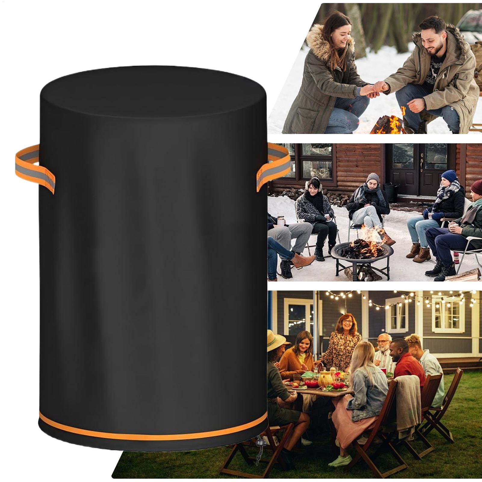 Outdoor Furniture Heavy Duty - Funda Protectora para Columna de Chimenea,