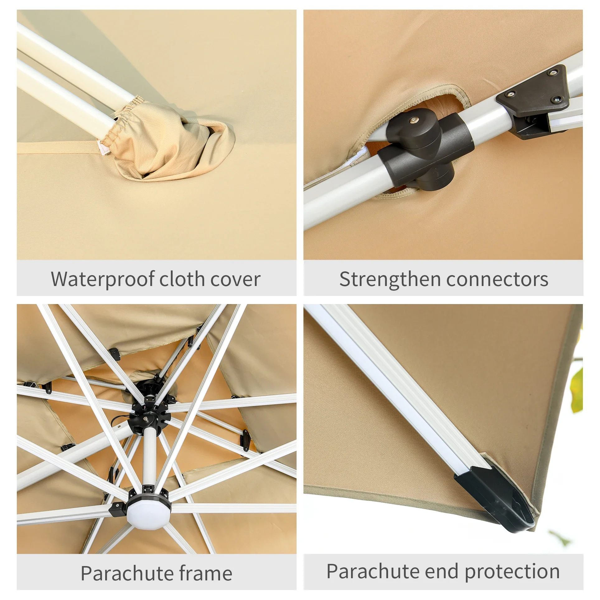 Sombrilla Plegable Grande Pers - Outdoor Furniture Brands reseña y precio