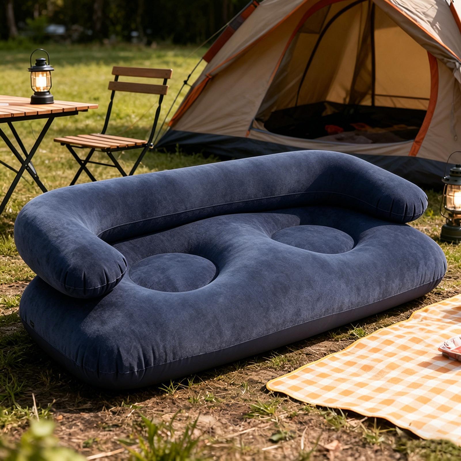 Sofá Inflable Doble de Dos Pla - Outdoor Furniture Heavy Duty reseña y precio
