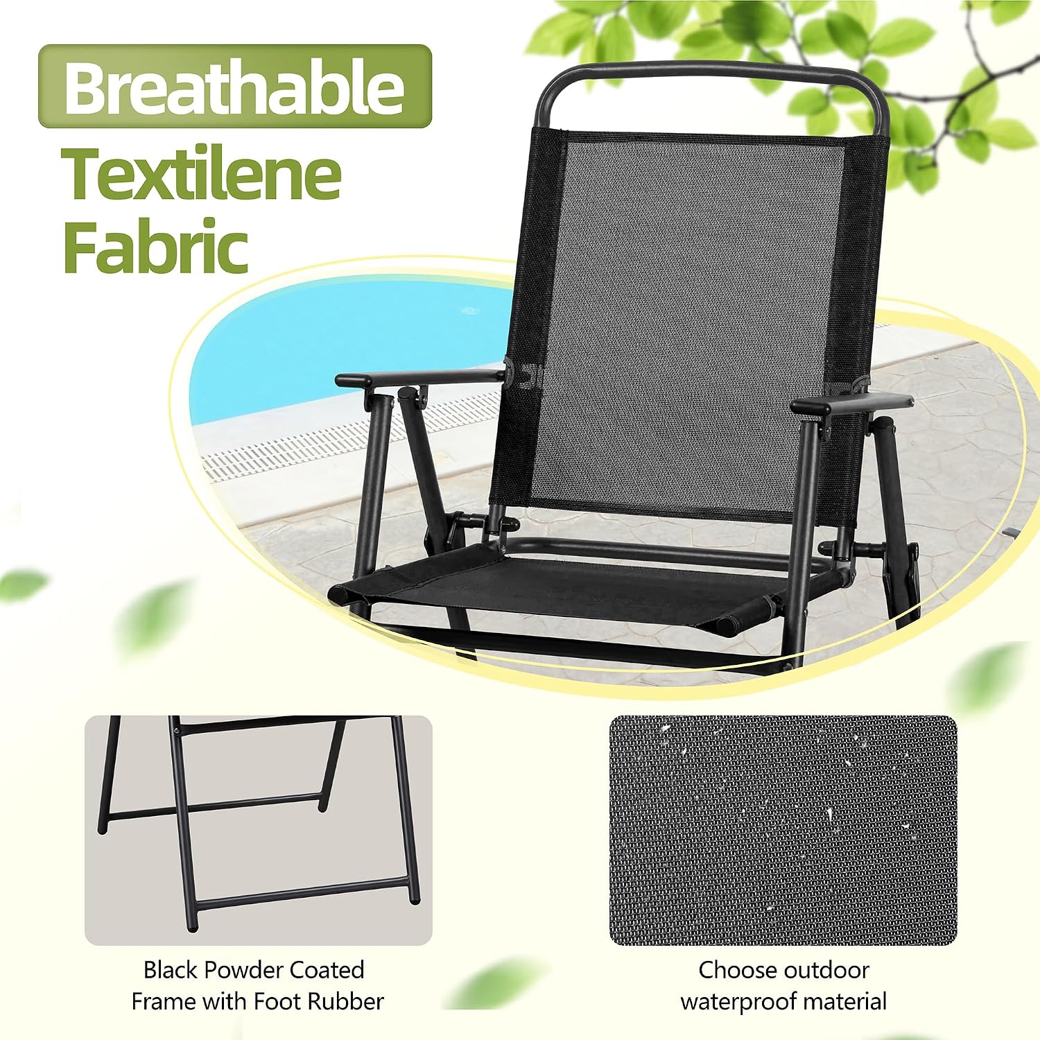 Conjunto de comedor de metal p - Outdoor Furniture For Sale reseña y precio