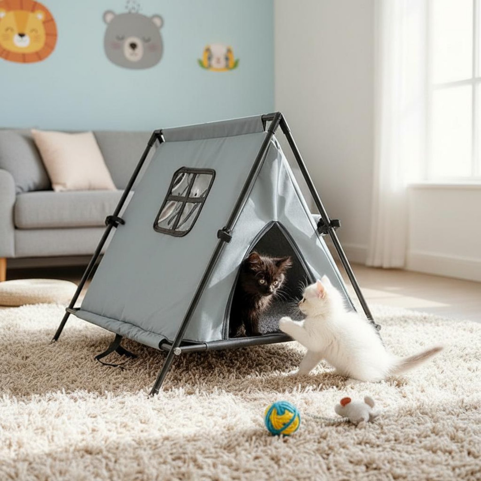 Casa para Gatos con Aislamient - Outdoor Furniture Year Round reseña y precio