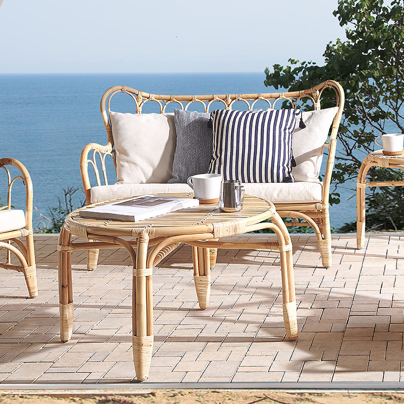Sofá de Ratán Natural Personal - Outdoor Furniture Indonesia reseña y precio