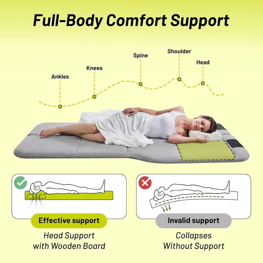 Colchón de Espuma Suave Plegab - Camping Cot Foldable reseña y precio