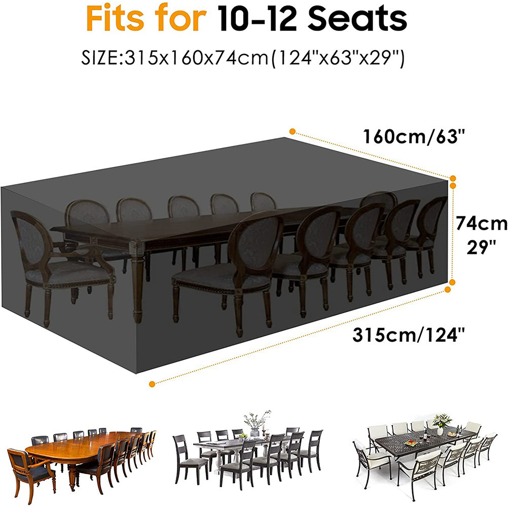 Funda Impermeable para Mesa de - Outdoor Furniture Heavy Duty reseña y precio