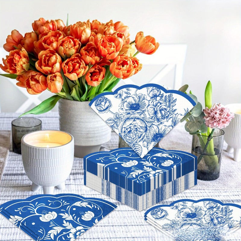 Servilletas de papel con flore - Outdoor Furniture Vintage reseña y precio