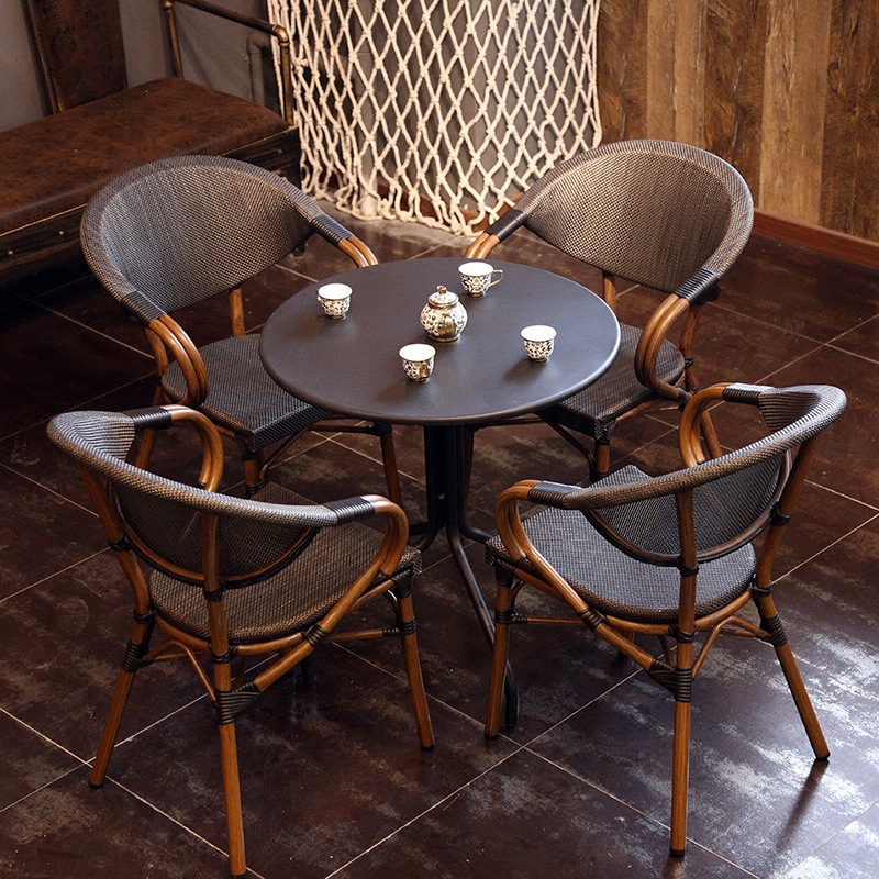 Conjunto Moderno de Mesa y Sil - Outdoor Furniture Shop reseña y precio