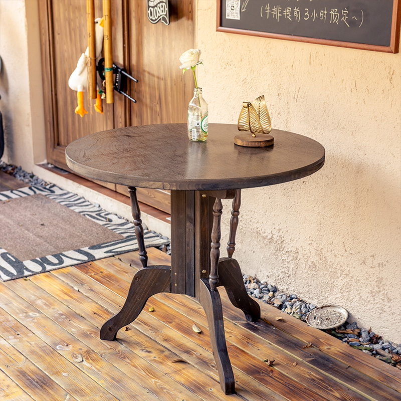 Mesa de comedor Retro, mesa re - Outdoor Furniture Shop reseña y precio