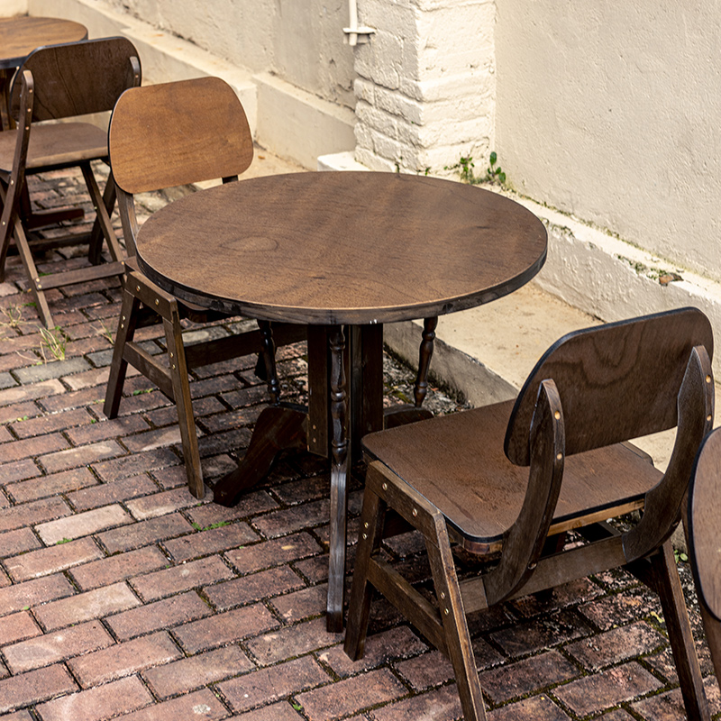 Mesa de comedor Retro, mesa re - Outdoor Furniture Shop reseña y precio