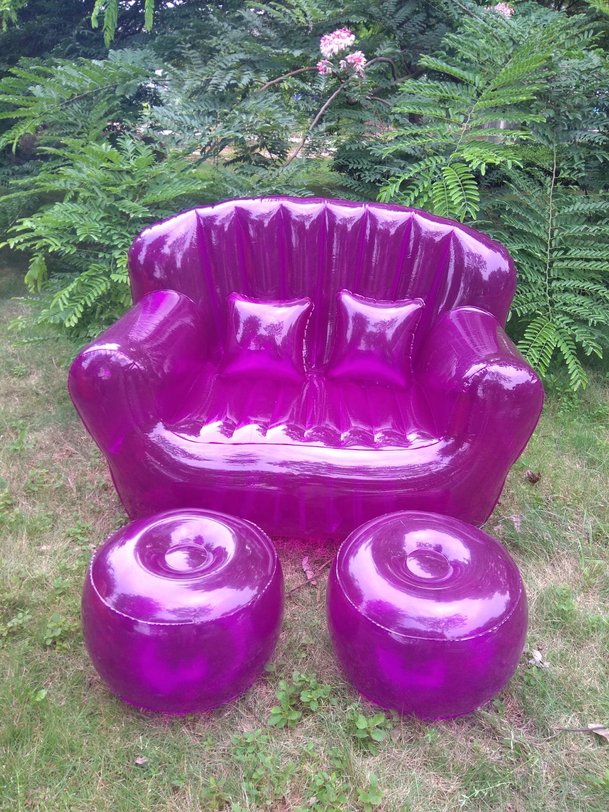 Sofá inflable elegante de lujo - Outdoor Furniture For Sale reseña y precio