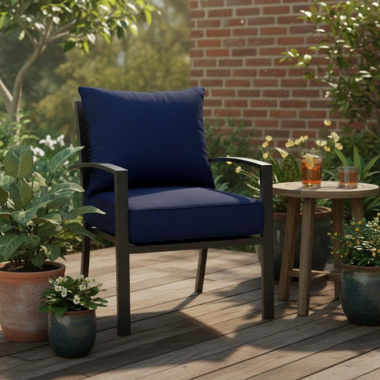 Juego de Cojines para Silla de - Outdoor Furniture Fabric reseña y precio
