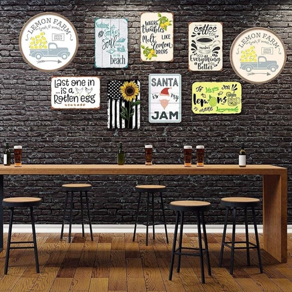 CIFBUY Arte de pared de alumin - Outdoor Furniture Vintage reseña y precio
